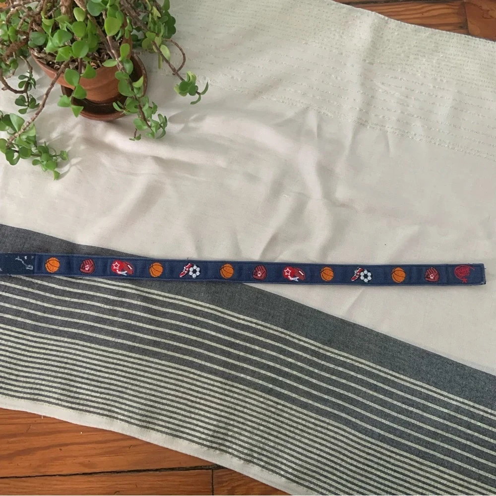 Myself Belts Toddler Velcro Sports Themed Belt